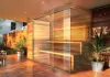 Biosauna mit versteckten Verdampfer - Modernes Design Biosauna mit versteckten Verdampfer - Modernes Design