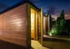 Finnische Dampfsauna - modernes Saunahaus mit Lichttherapie Zürich Finnische Dampfsauna - modernes Saunahaus mit Lichttherapie Zürich