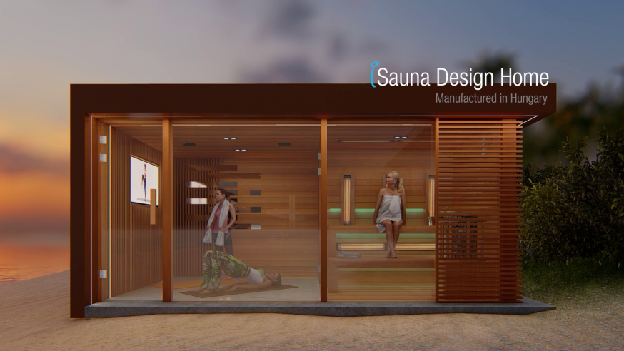 Panorama Saunahaus Como - iSauna Design