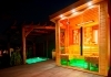 Sauna für Außen mit Glasfront Basel