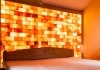 Wand im Schlafzimmer aus Salz,  Passau, Kristallsalz im Schlafzimmer
