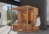 Design Sauna Bau Luzern, individuelle Sauna mit Infrarot und Meeresklima