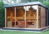 Design Sauna für Zuhause, für Außen