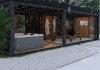 Garten sauna mit whirpool