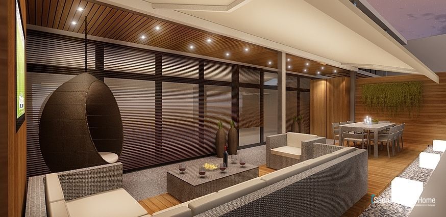 3D realistische Planung, Sauna Wellness