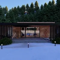 Sauna Wellness Spa, Saunahaus nach Maß