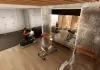 Fitnessraum und Wellness Raum für private Benutzung