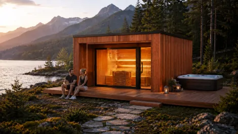 Einzigartige Sauna Joy Pulse