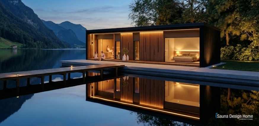 einzigartige saunahauser