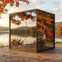 kompakt spiegelsauna