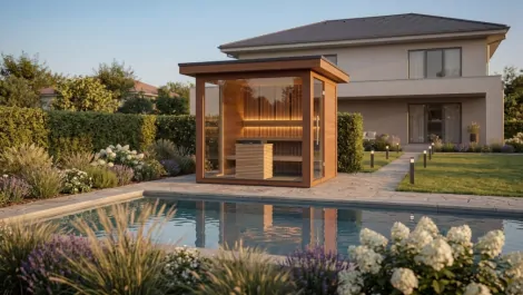 Lumira aussen sauna