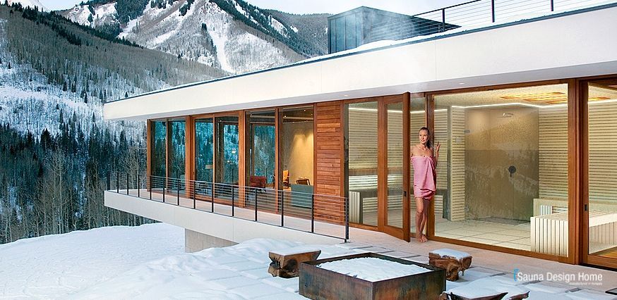 Luxus Saunahaus und Wellness für Hotels München, finnische Sauna und Infrarot