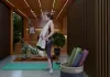 Sauna und Yoga