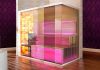 Moderne Design Sauna mit Kristsallsalz Aargau
