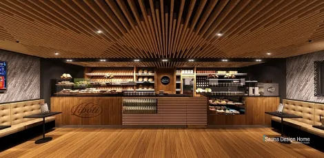 Innenarchitektur - Bäckerei Inneneinrichtung