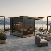 Premium Wellness Spiegelsauna