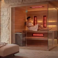 Finnisch und infrarot sauna