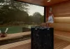 Luxus Sauna im Garten