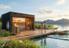 Exklusive Gartensauna