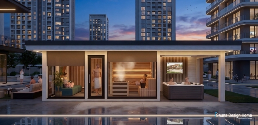 premium aussen saunahaus