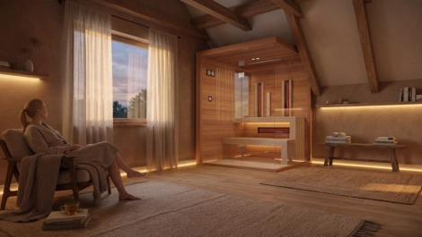 Innensauna, sauna, Infrarotsauna