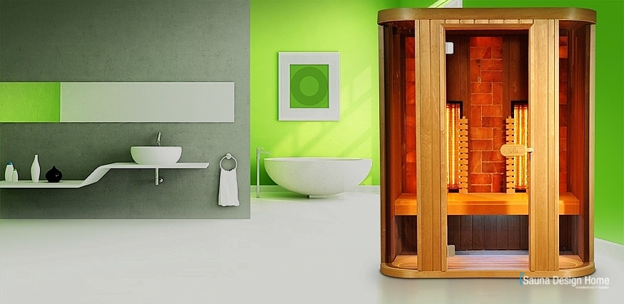 Infrarotkabine mit Kristallsalz Schweiz