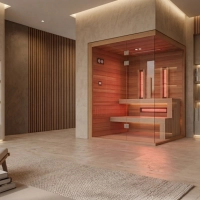 Infrasauna innen