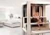 Moderne Bio Sauna Cube Luxury Basel