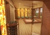 Sauna Design - 3D Visualisierung Luzern